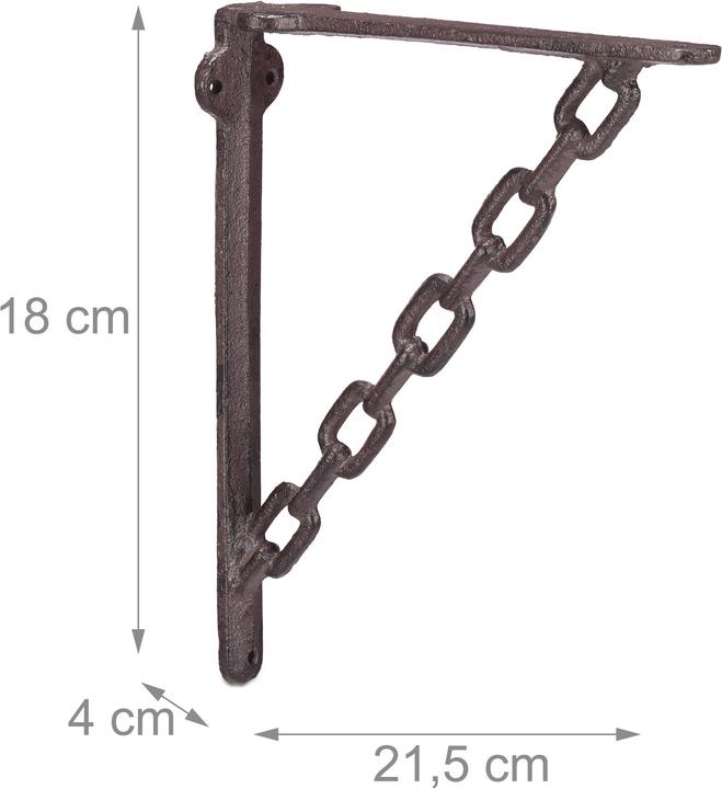 Immagine prodotto Relaxdays Staffe mensole