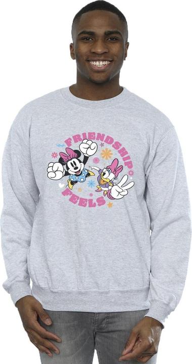 Actual product image Disney Mens Minnie Mouse Daisy Friendship Sweatshirt (S)