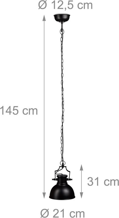 Productafbeelding Relaxdays Hanglamp (E27)