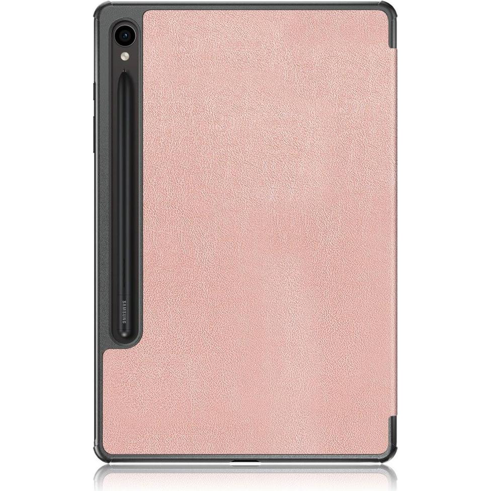 Thumbnail - Cover-Discount Galaxy Tab S9 - Tri-fold Smart Case rosa (Galaxy Tab S9), Tablet Hülle, Rosa