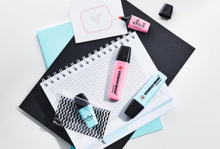 Produktbild STABILO BOSS ORIGINAL Pastel Textmarker (Purpurrot, 5 mm, 1 x)