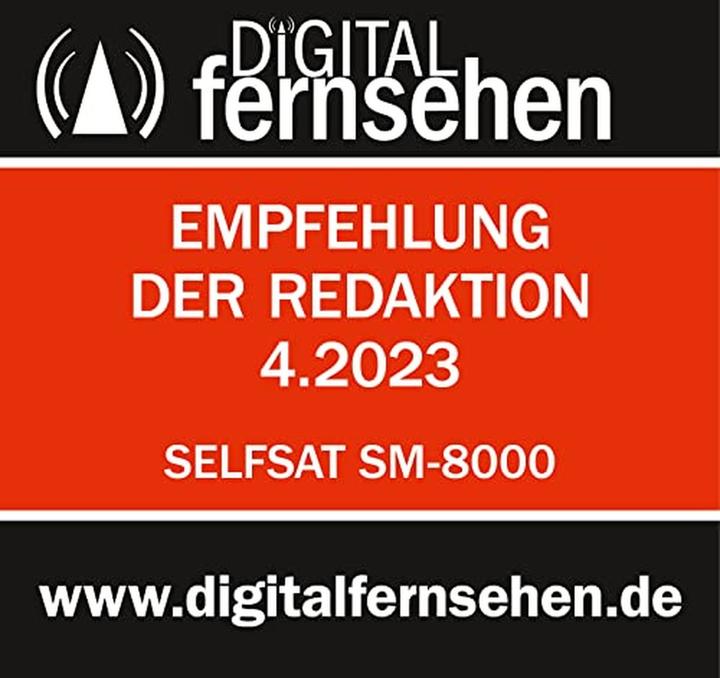 Produktbild Selfsat SAT-Finder SM 8000 (DVB-S / -S2)