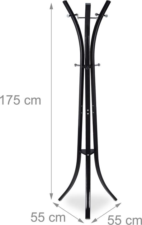 Actual product image Relaxdays Coat Rack "Style"""