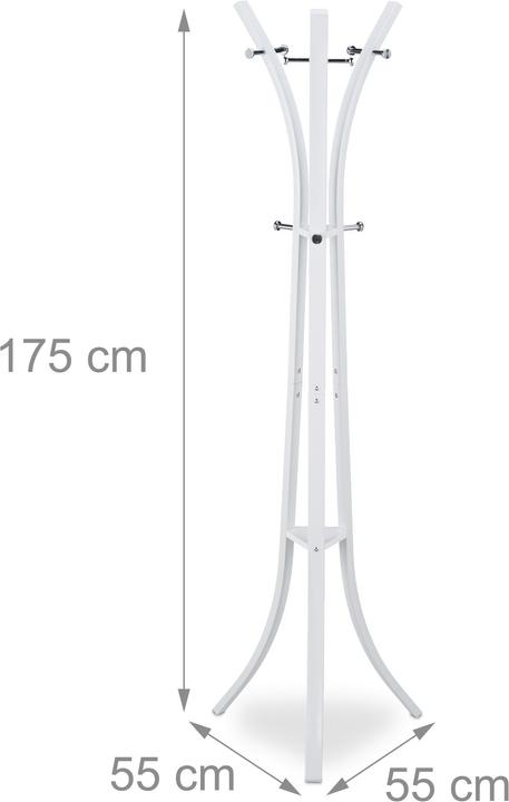 Actual product image Relaxdays Coat Rack "Style"""
