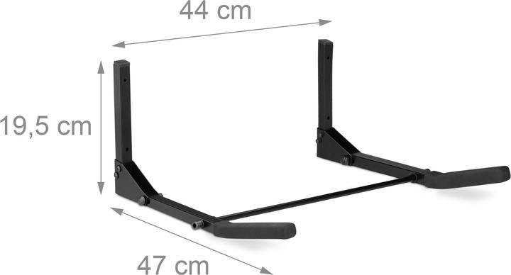 Actual product image Relaxdays Bicycle Wall-Mounted Storage Rack