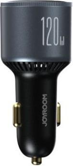 Actual product image Joyroom Car charger JR-CCN07, 3-Port C to C, 120 W, (Gray)
