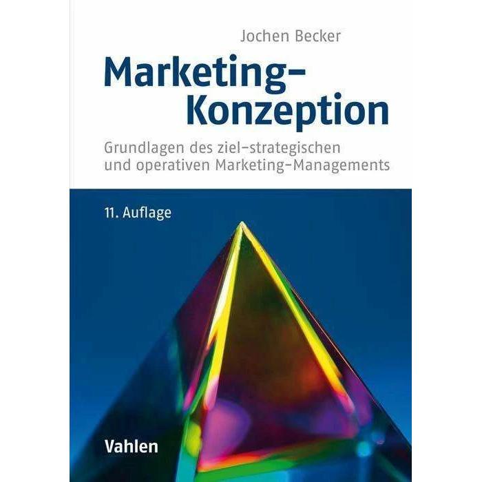 Marketing-Konzeption, Fachbücher von Jochen Becker