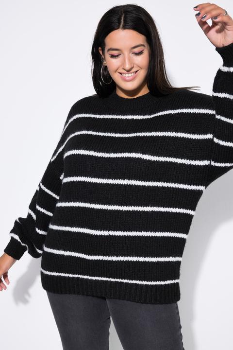 Image du produit Studio Untold Pull oversize à rayures (54)
