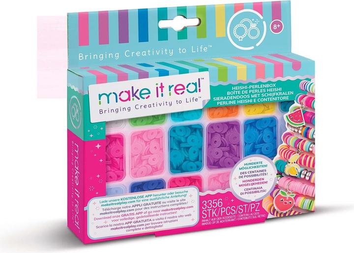 Actual product image Make it Real Heishi bead box