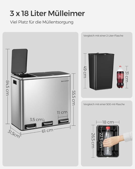Produktbild Vasagle Rubbi (18 l)