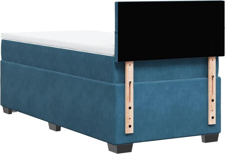 Produktbild VidaXL Bo x springbett mit Matratze 100 x 200 cm Samt (100 x 200 cm)