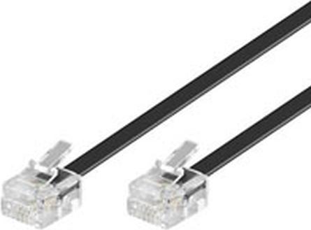 Actual product image Goobay modular connection cable, black, 6 m
