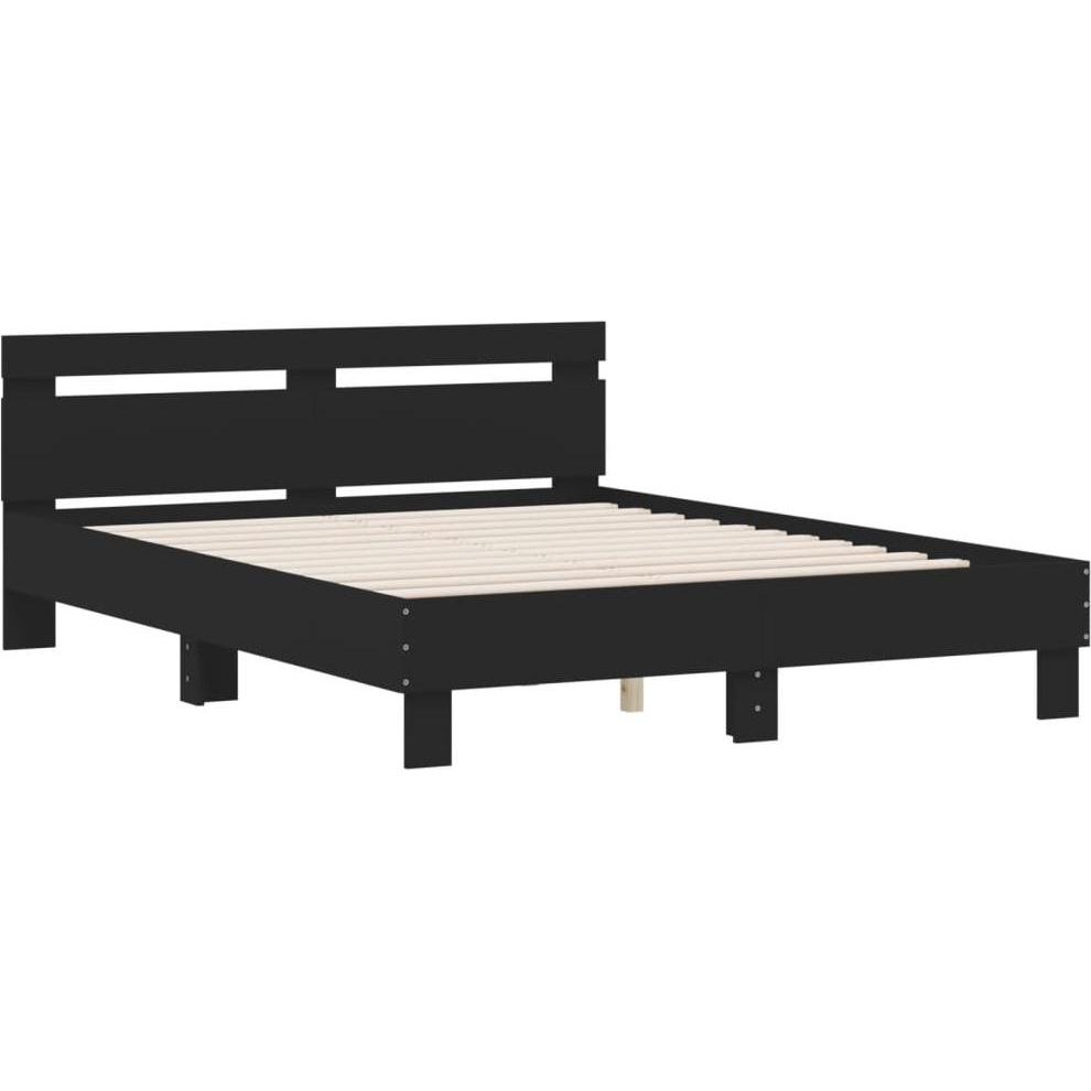 Thumbnail - VidaXL, Bett, Bettgestell mit Kopfteil (140 x 200 cm)