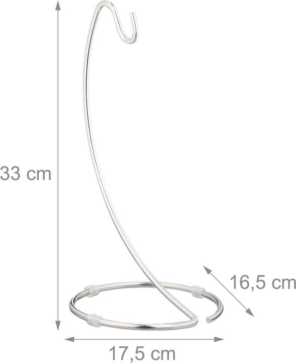 Produktbild Relaxdays Bananenhalter (17.5 x 16.5 x 33 cm)