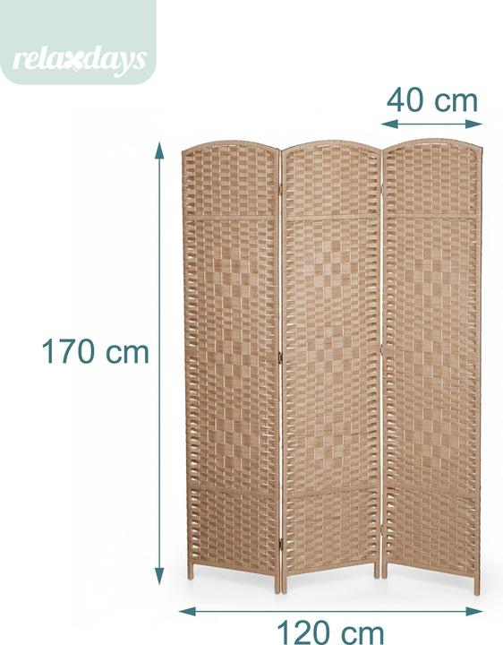 Produktbild Relaxdays Paravent
