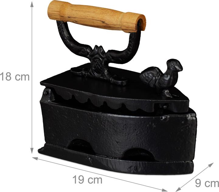 Productafbeelding Relaxdays Deco ijzer (19 x 9 x 18 cm)