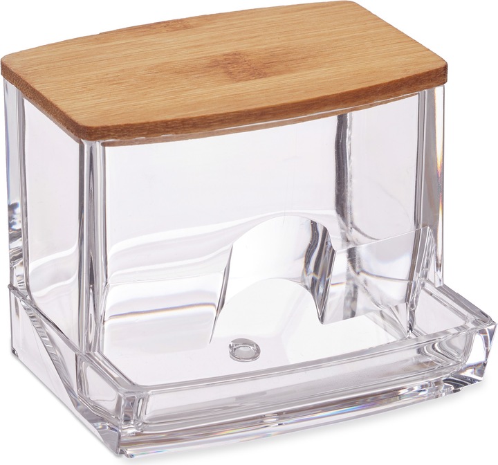 Image du produit Relaxdays Distributeur coton-tiges