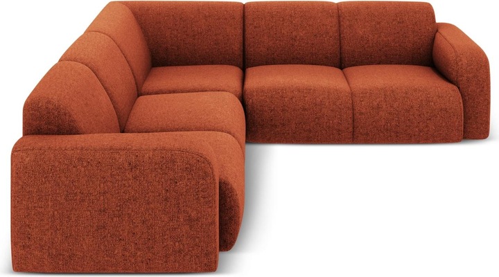 Actual product image Micadoni Symmetrical Corner Sofa, "Molino", 5 Seats, 252x252x75 Made in Europe (Corner sofa)