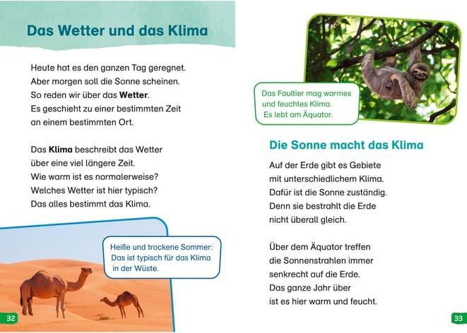 Produktbild Tessloff WAS IST WAS Erstes Lesen easy! Band 16. Wie wird das Wetter? (Deutsch, Jennifer Wunderwald, Sonja Meierjürgen, 2024)