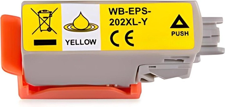 Immagine prodotto Hermex Cartuccia d'inchiostro compatibile Epson 202 C13T02F44010 giallo (Y)
