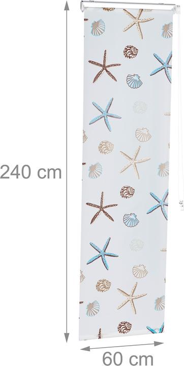 Immagine prodotto Relaxdays Tenda a rullo OCEAN (60 x 5 x 240 cm)
