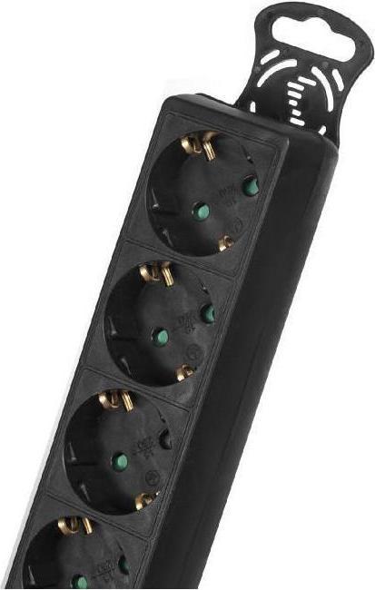 Produktbild Maclean Verlängerungskabel mit 6 Schubladen mit Schalter MCE189G, Länge 1,4 m (6x, CEE 7/3, 1.40 m)