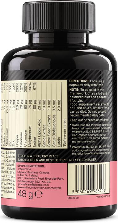 Produktbild Optimum Nutrition Opti-Women (1 Stück, Kapseln, 55 g)