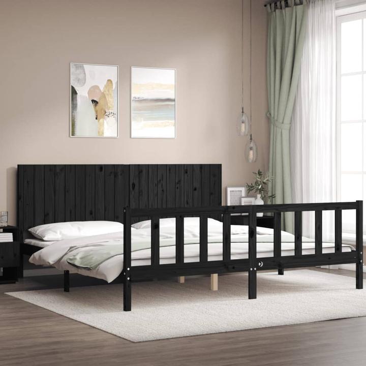 Produktbild vidaXL Bettrahmen (200 x 200 cm)