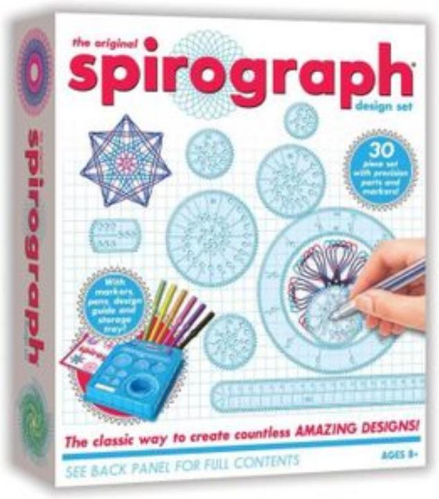 Actual product image Sheny Spirograph game set with markers
