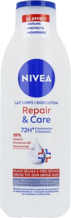 Immagine prodotto NIVEA Repair Care Body Lotion - 250 Ml - Siero idratante per 72 ore per pelle molto secca (Lozione corpo, 250 ml)