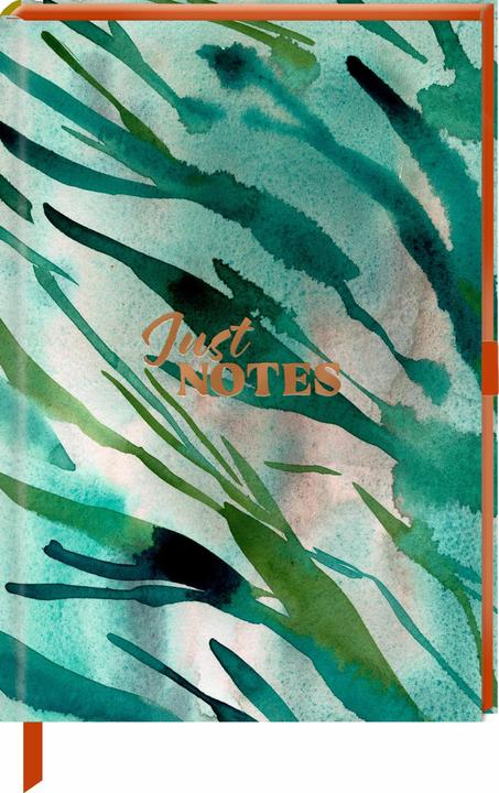 Immagine prodotto NotizbuchDINA5JustNotes(LEAVES)-Liniert (A5, Righe, Copertina rigida)