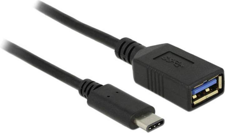 Delock USB C – USB A (0.15 m, USB 3.1, 36 W)