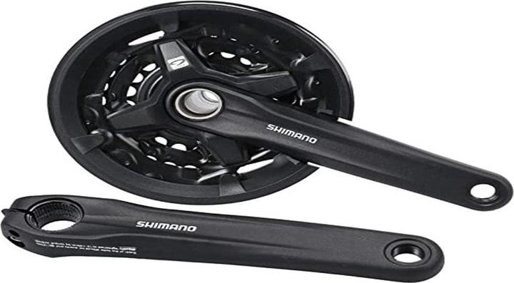 Actual product image Shimano FC-MT210 crankset 40/30/22 teeth 3x9-speed (175 mm)