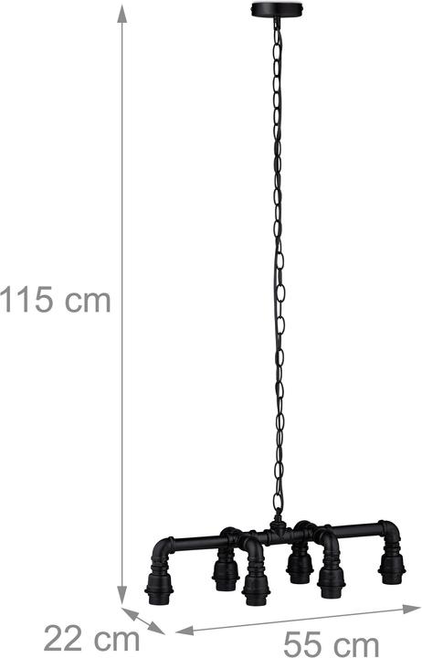 Productafbeelding Relaxdays Hanglamp (E27)