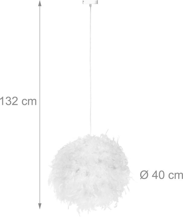 Produktbild Relaxdays Federlampe
