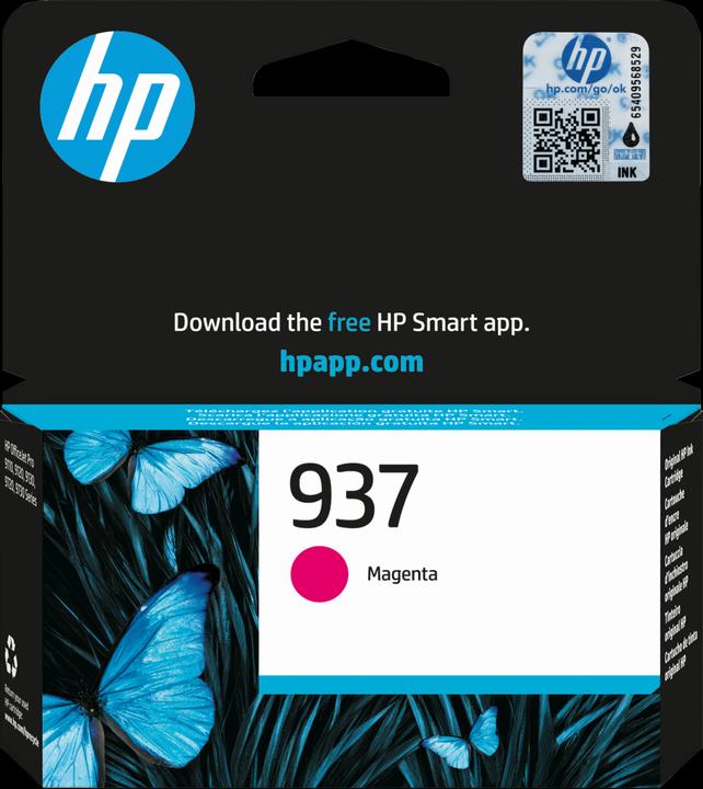 Actual product image HP 937 Magenta Original Druckerpatrone, 1 Stück(e) (M)