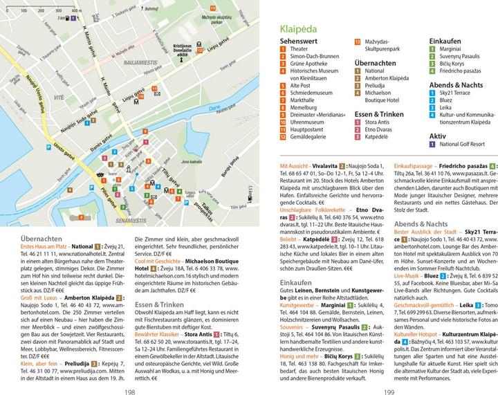 Actual product image Reise-Handbuch Reiseführer Baltikum (German, Christiane master farmer, Eva Gerberding, Christian Nowak, 2023)