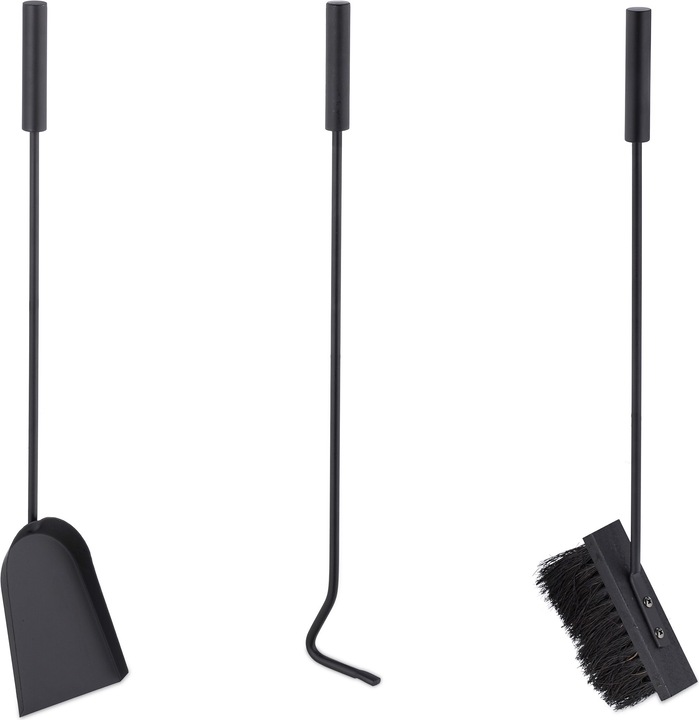 Immagine prodotto Relaxdays Strumento per il camino (15 x 15 x 61 cm)