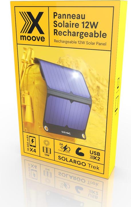 Immagine prodotto Livoo Pannello solare da 12W con batteria integrata (12 W, 0.62 kg)