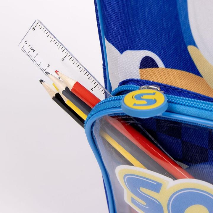 Produktbild Jakks Pacific Schulrucksack Sonic Blau 25 x 3 x 12 cm