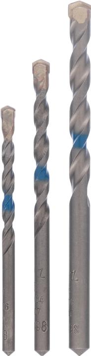 Image du produit Bosch Professional Zubehör Jeu de 3 mèches à béton (5 mm, 6 mm, 8 mm)