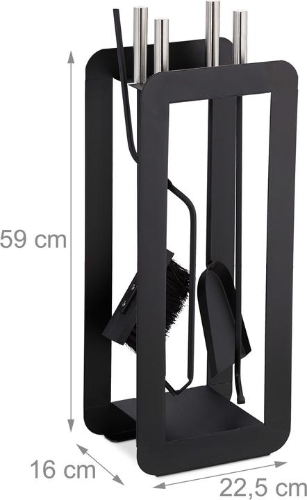 Actual product image Relaxdays Kaminbesteck