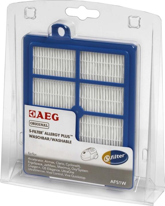 Produktbild AEG AFS1W Allergy Plus® s-filter® waschbar für Air Max, UltraSilencer