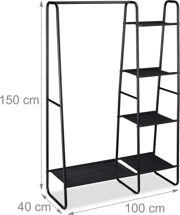 Image du produit Relaxdays Portant, porte-manteaux