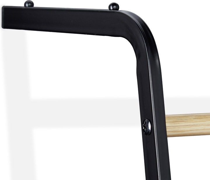 Actual product image Relaxdays Towel Ladder Rack, 4 Rungs for Clothes