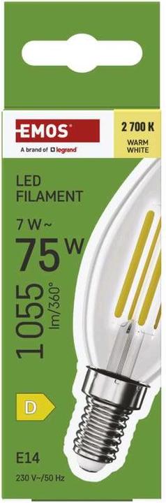 Immagine prodotto Emos Lampada a LED (E14, 1055 lm, 1 x)