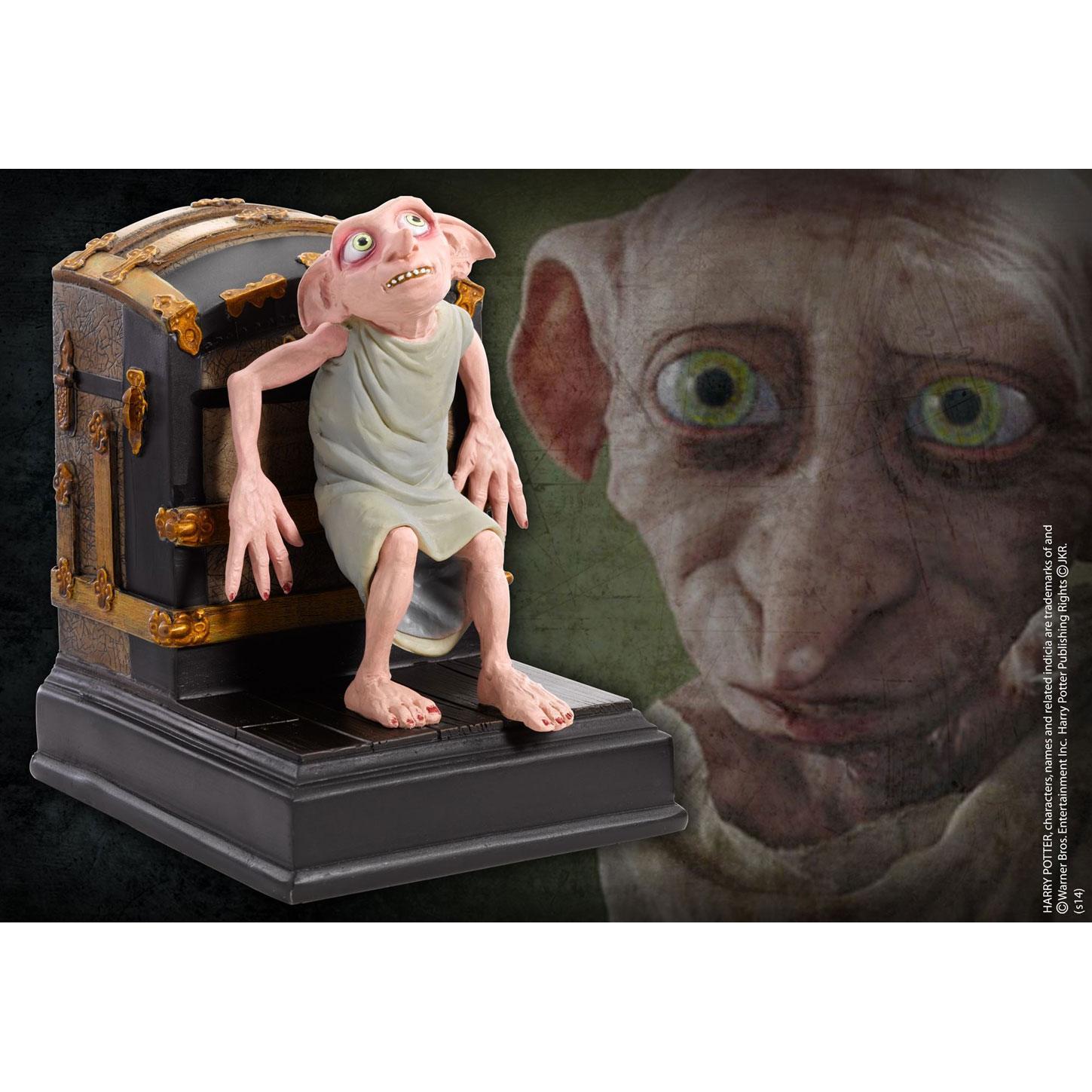 Noble Collection Multicolore Fermalibri, Harry Potter Dobby 19 Cm