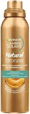 Produktbild Garnier Amb Sol No Streaks Bronzer Body Mist Natural Bronzer 150ml (Selbstbräunungsschaum, 150 ml)
