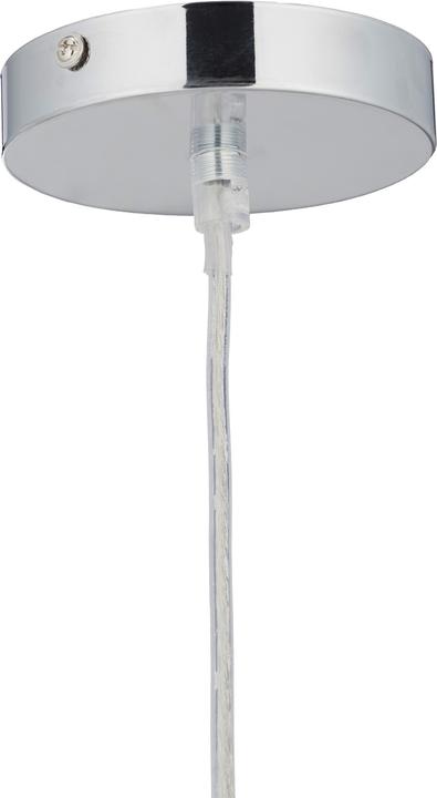 Image du produit Relaxdays Lampe suspension en cristal, organza (E27)