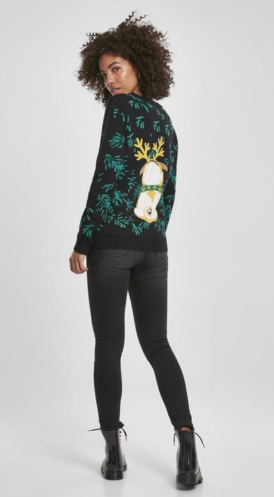 Produktbild Urban Classics Ladies Pug Christmas Sweater (S)